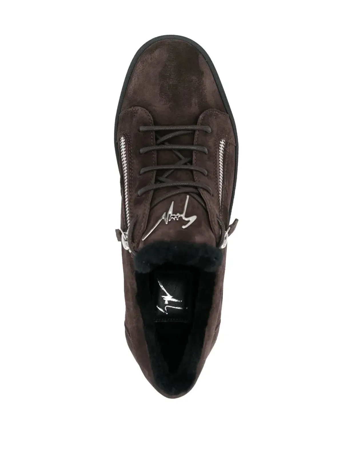 Giuseppe Zanotti May Lond ロー・トップスニーカー - ブラウン - 画像4