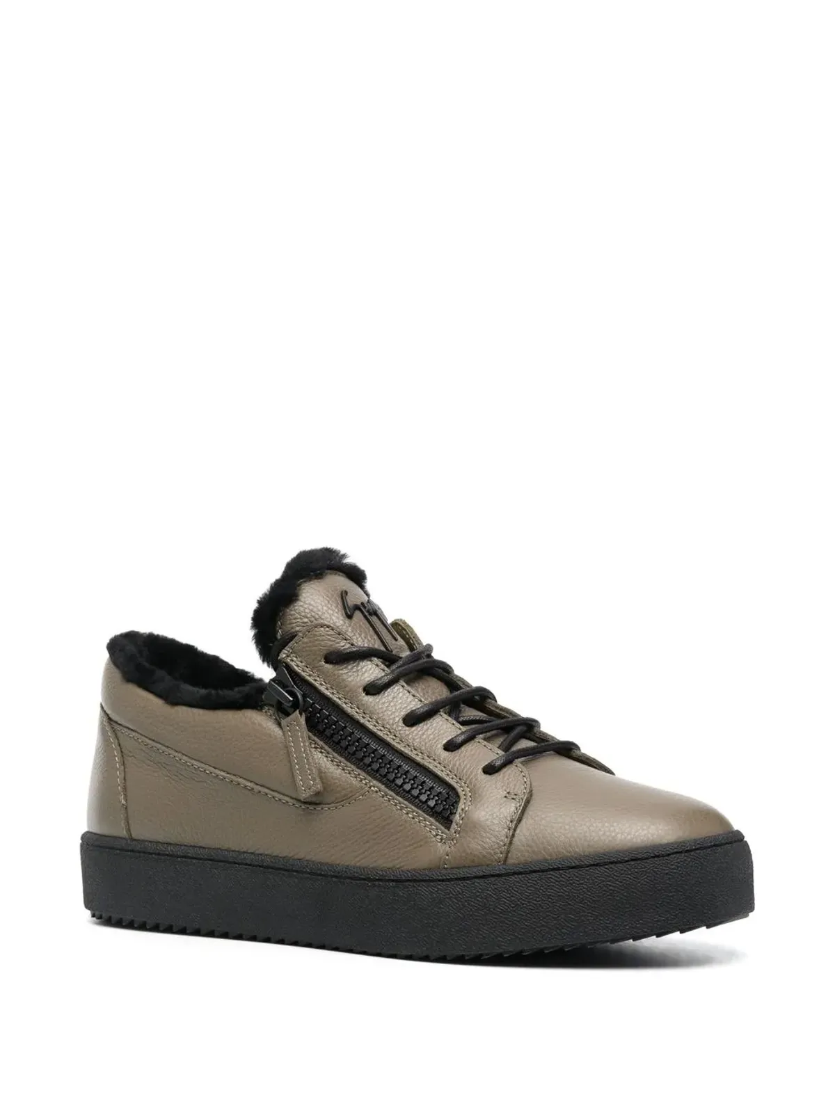 Giuseppe Zanotti May ロー・トップスニーカー - 画像2