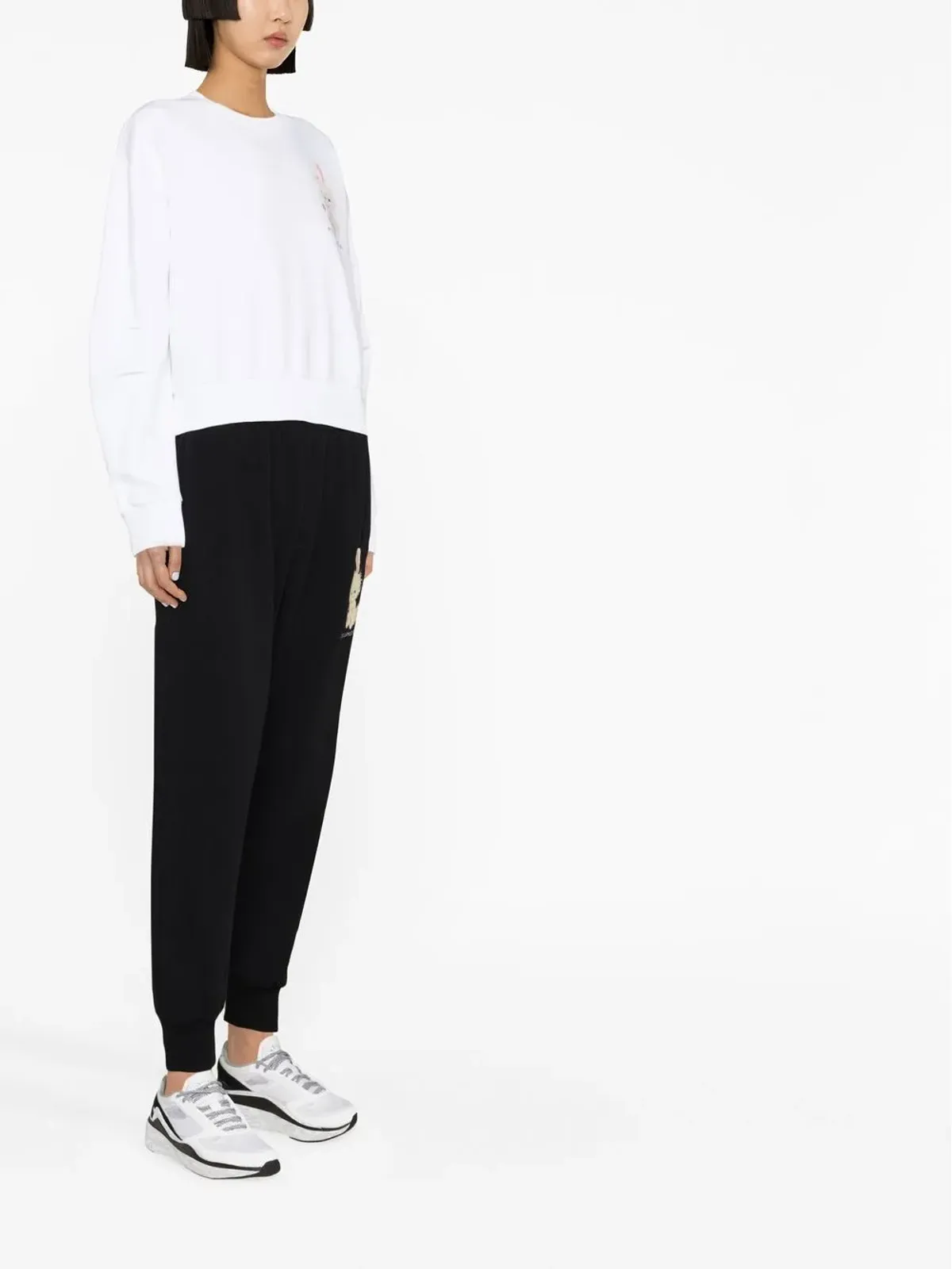Stella McCartney グラフィックプリント テーパード トラックパンツ - 画像3