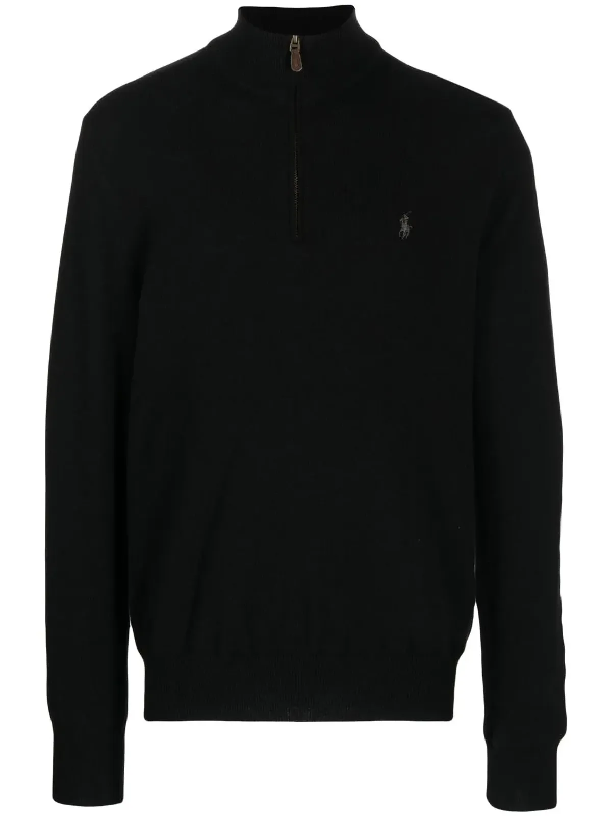 Polo Ralph Lauren ポロポニーハーフジップジャンパー ブラック - 画像1