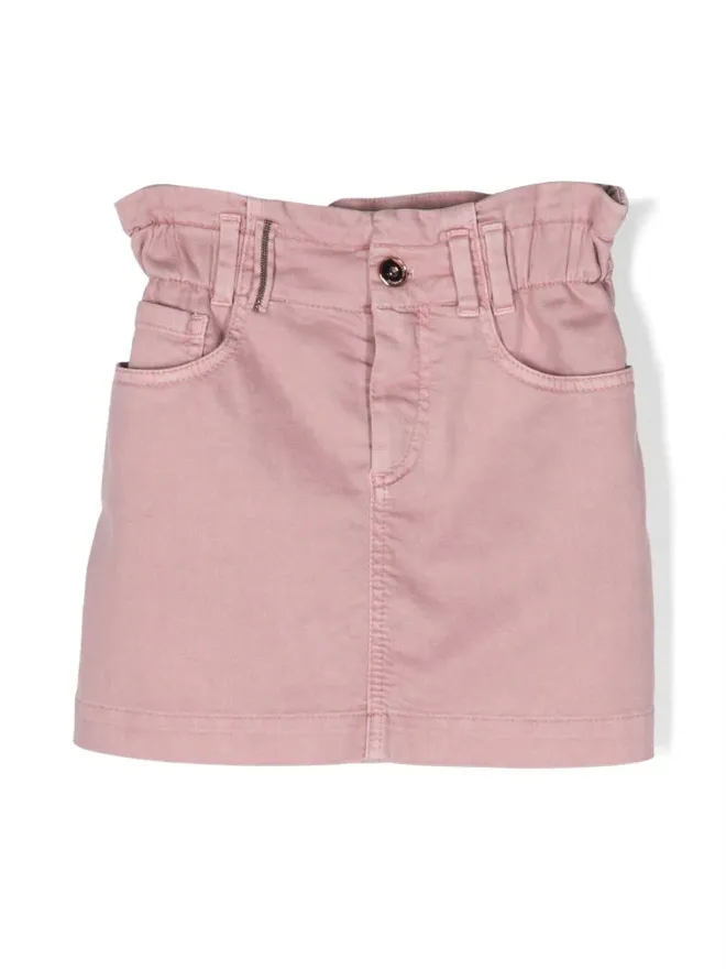 Brunello Cucinelli Kids Brunello Cucinelli Kids デニムスカートの商品画像