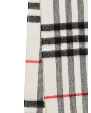 Burberry コントラストチェック カシミアスカーフ - サムネイル3
