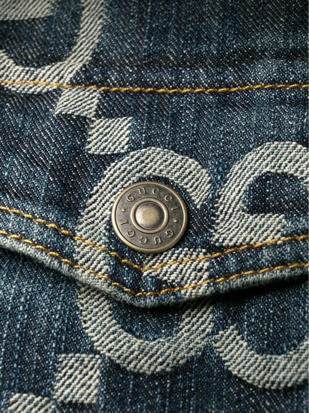 Gucci ジャンボGGデニムオールインワン - 画像5