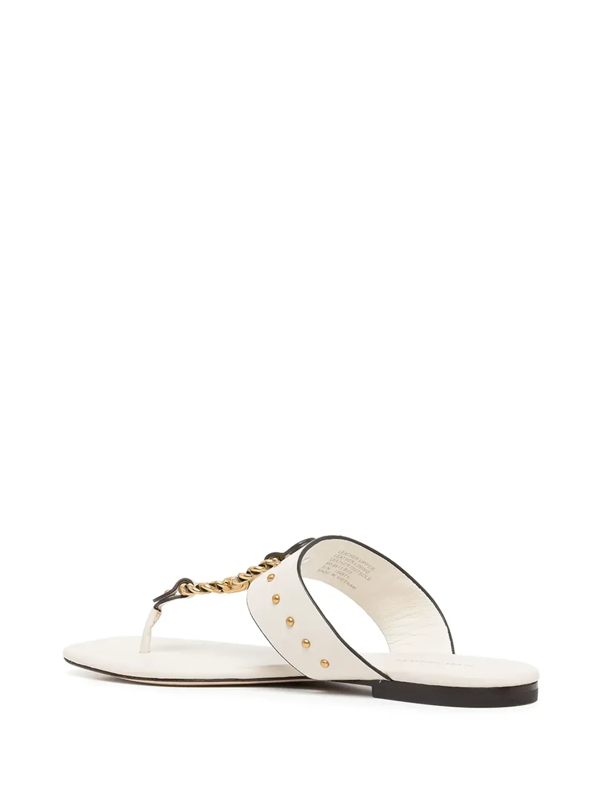 Tory Burch Vintage Plaque Sandal - White - 画像3