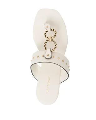 Tory Burch Vintage Plaque Sandal - White - サムネイル4
