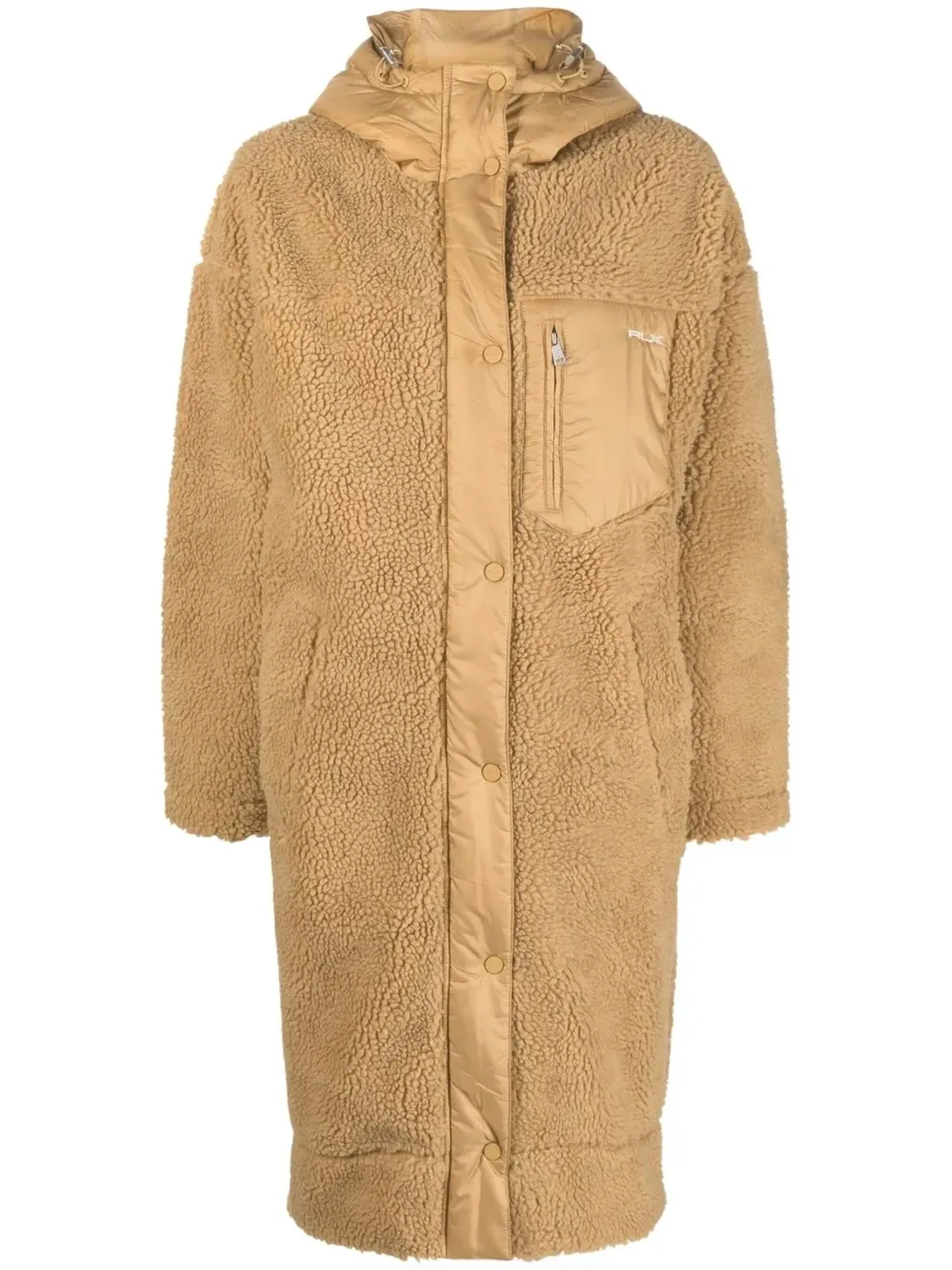 RLX Ralph Lauren パッド入り テディーフリース パーカー - 画像1