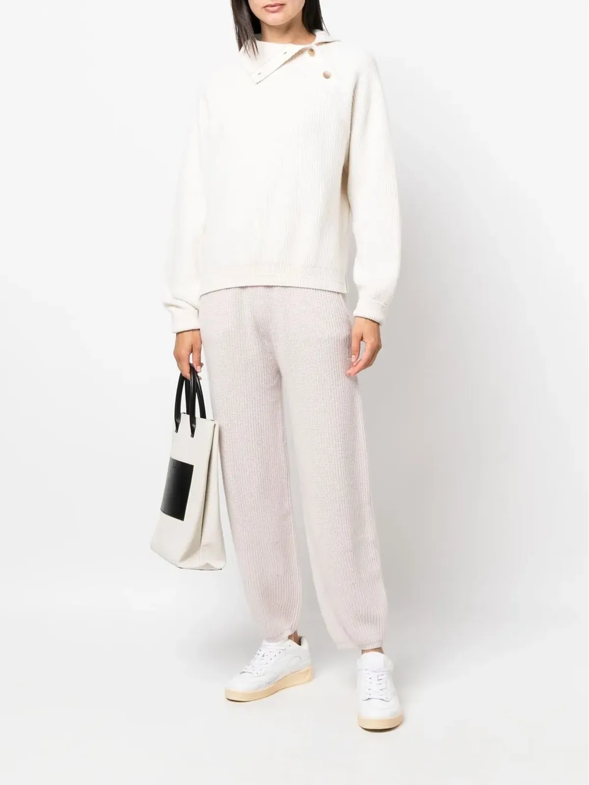 RLX Ralph Lauren リサイクルカシミア ニット ジョガーズ - 画像2