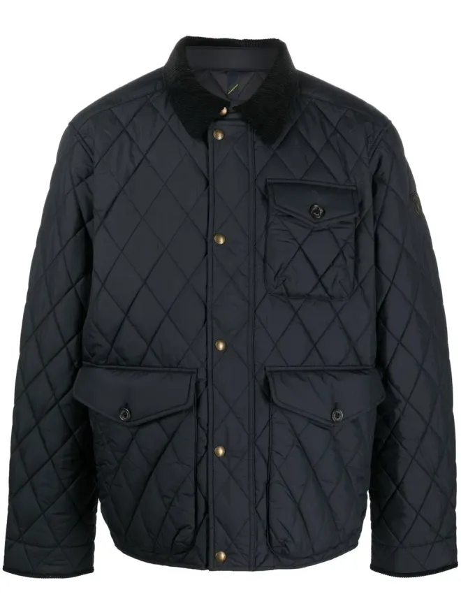 Polo Ralph Lauren Polo Ralph Lauren ダイヤモンドキルト ボタン留め ジャケットの商品画像