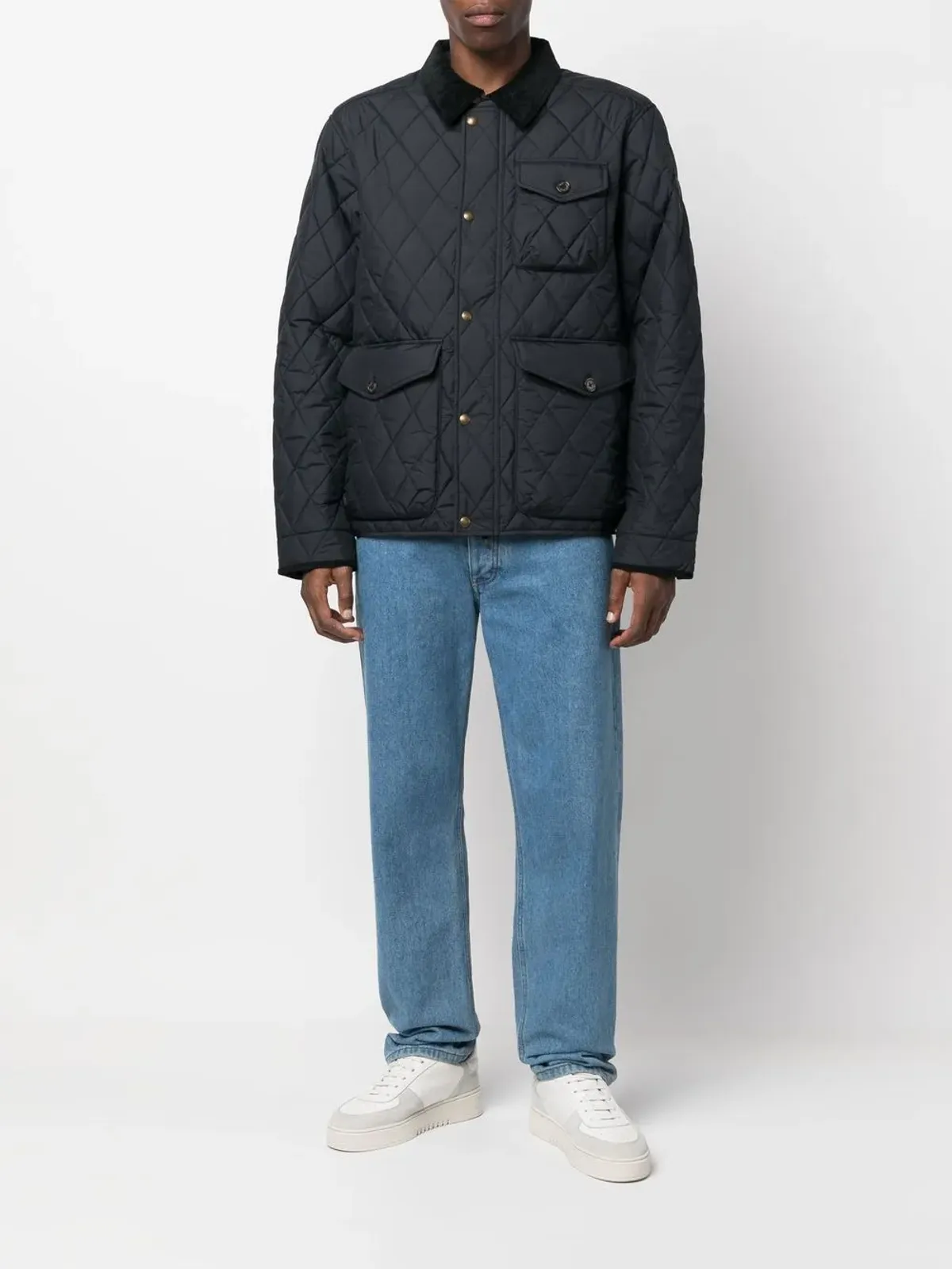 Polo Ralph Lauren ダイヤモンドキルト ボタン留め ジャケット - 画像2