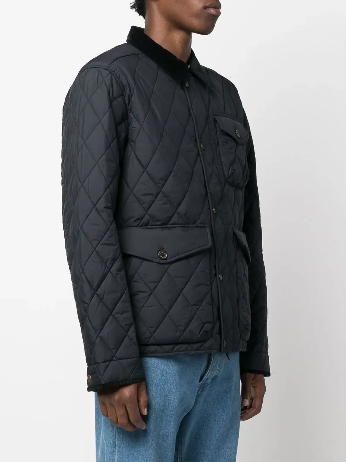 Polo Ralph Lauren ダイヤモンドキルト ボタン留め ジャケット - 画像3