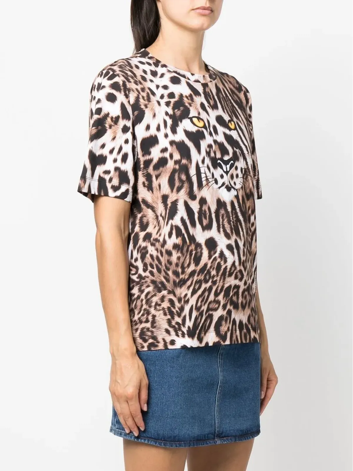 Boutique Moschino ヒョウ柄Tシャツ - 画像3