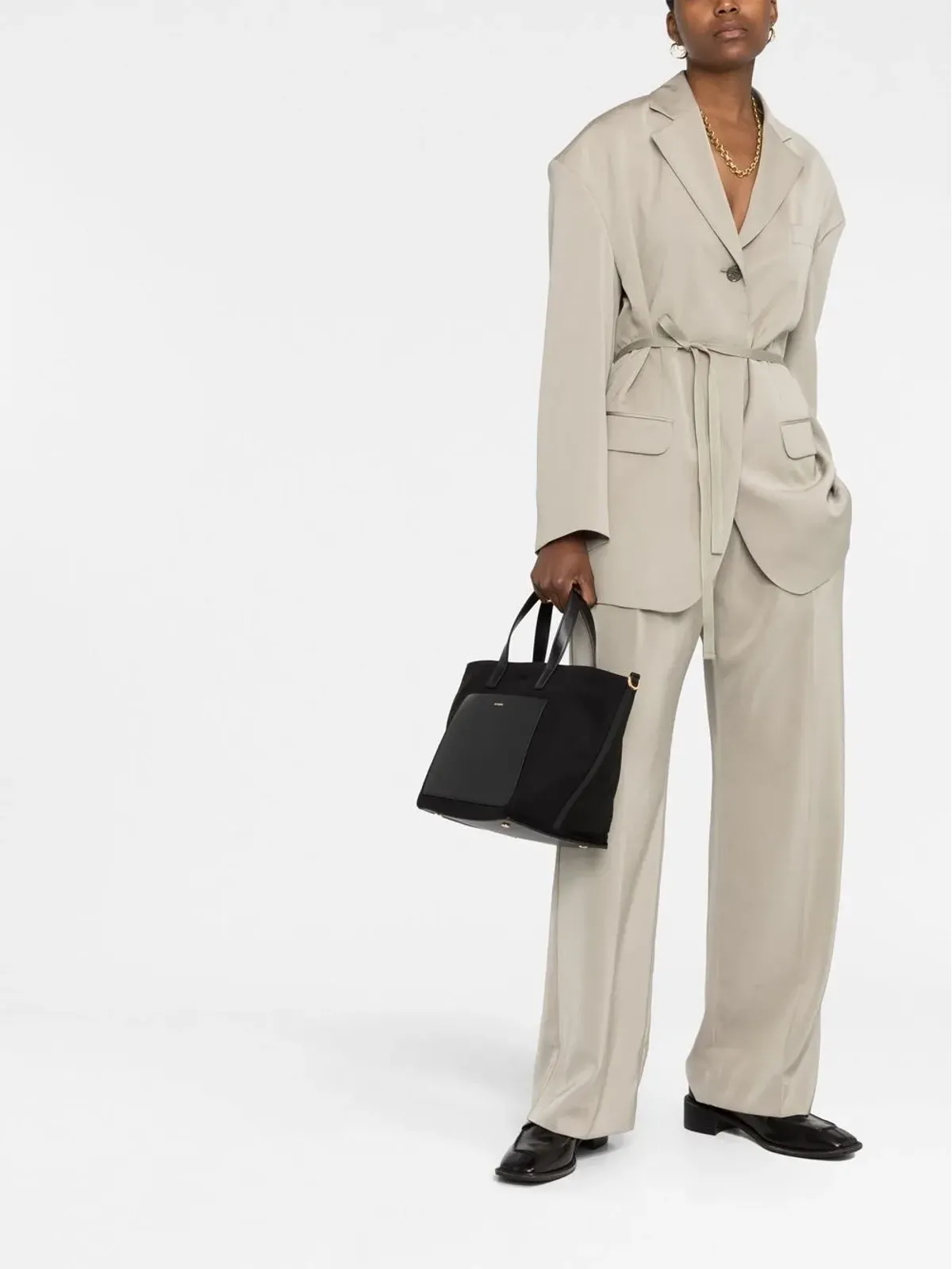 Jil Sander ワンダー スクエア トートバッグ - 画像2