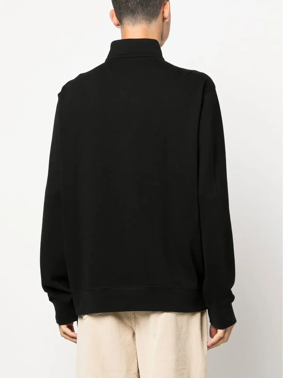 Polo Ralph Lauren ロゴパッチ ハーフジップ プルオーバー - 画像4