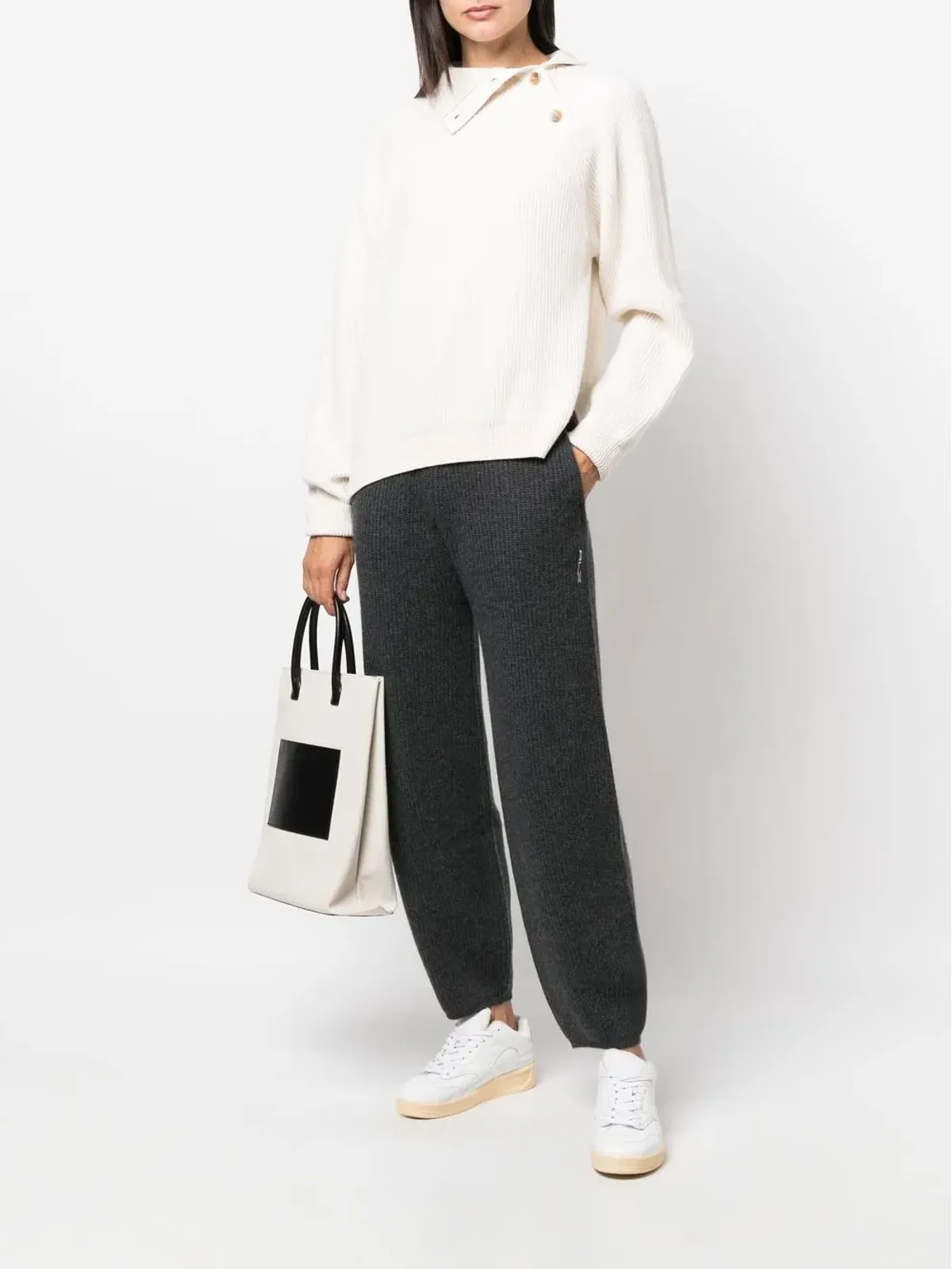RLX Ralph Lauren リサイクルカシミアニット トラックパンツ - 画像2