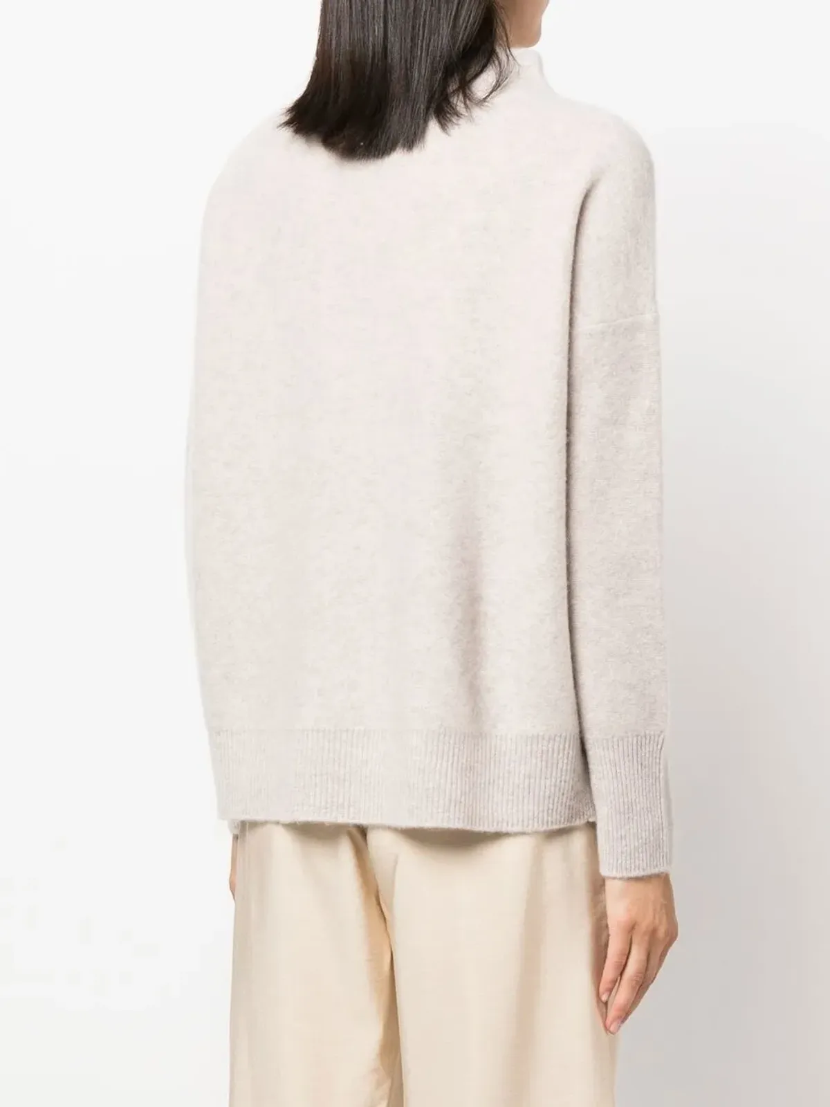 Vince モックネックカシミヤセーター - 画像4