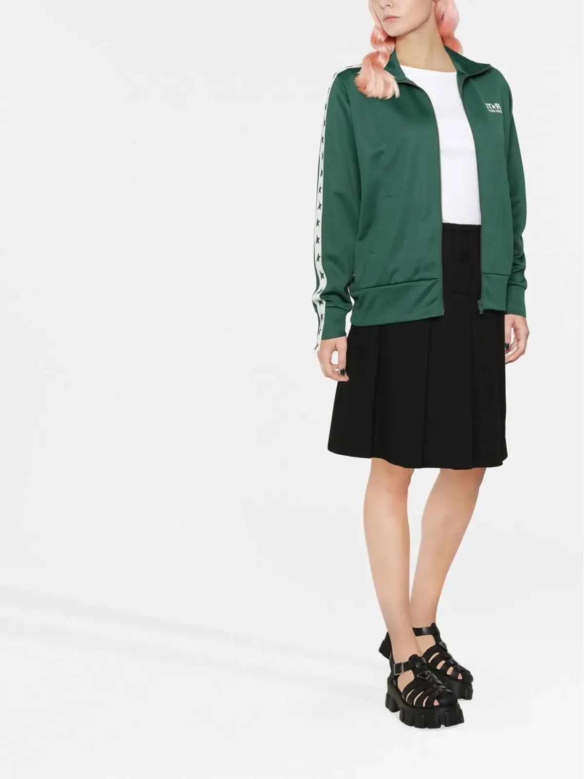 Golden Goose 星ロゴプリント スポーツジャケット - 画像2