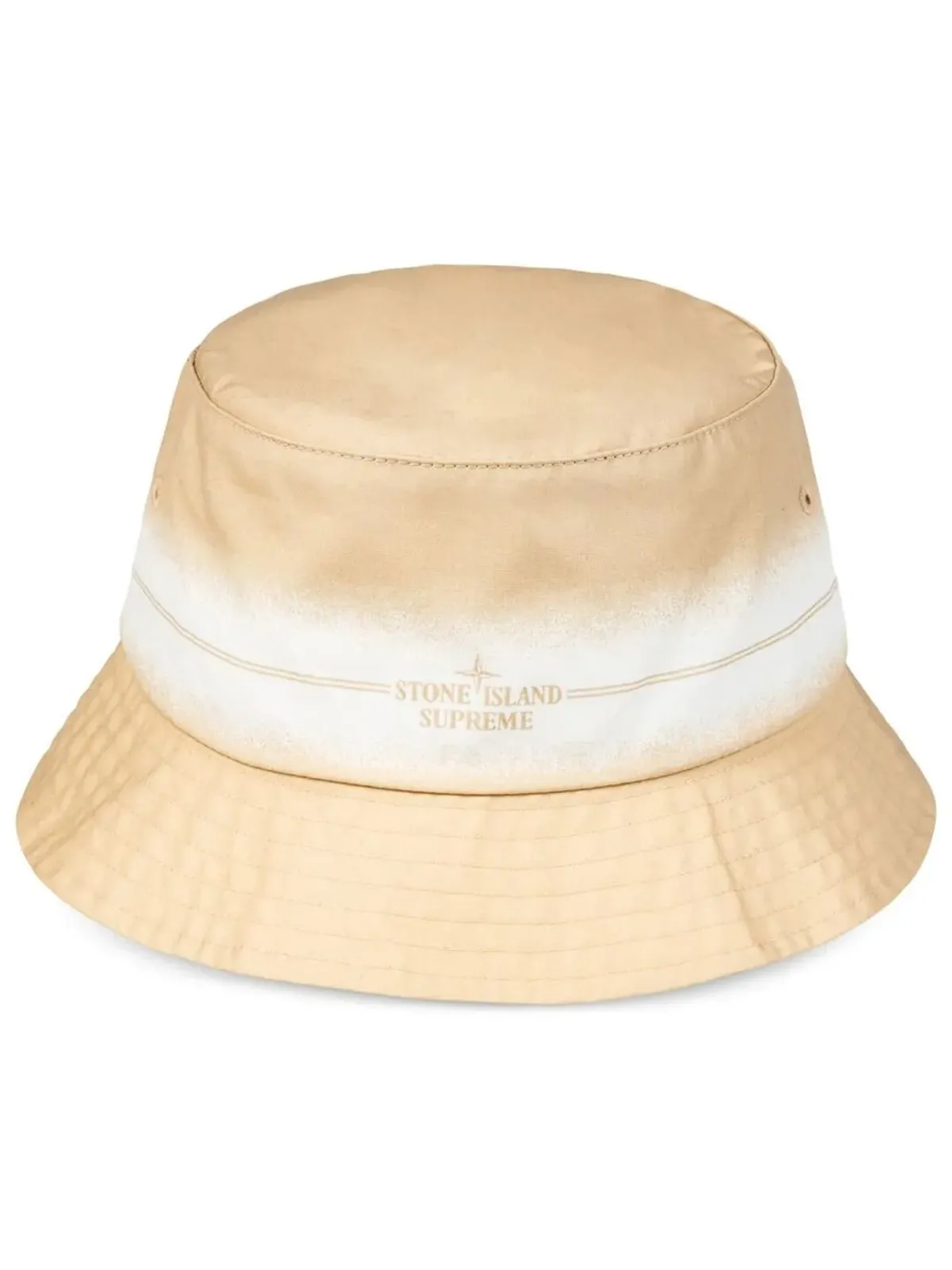 Supreme x Stone Island ストライプディテールのクラッシャーハット - 画像1