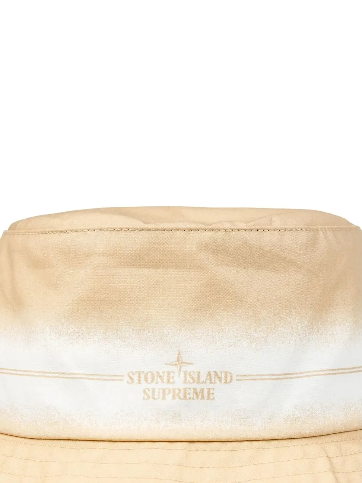 Supreme x Stone Island ストライプディテールのクラッシャーハット - 画像2
