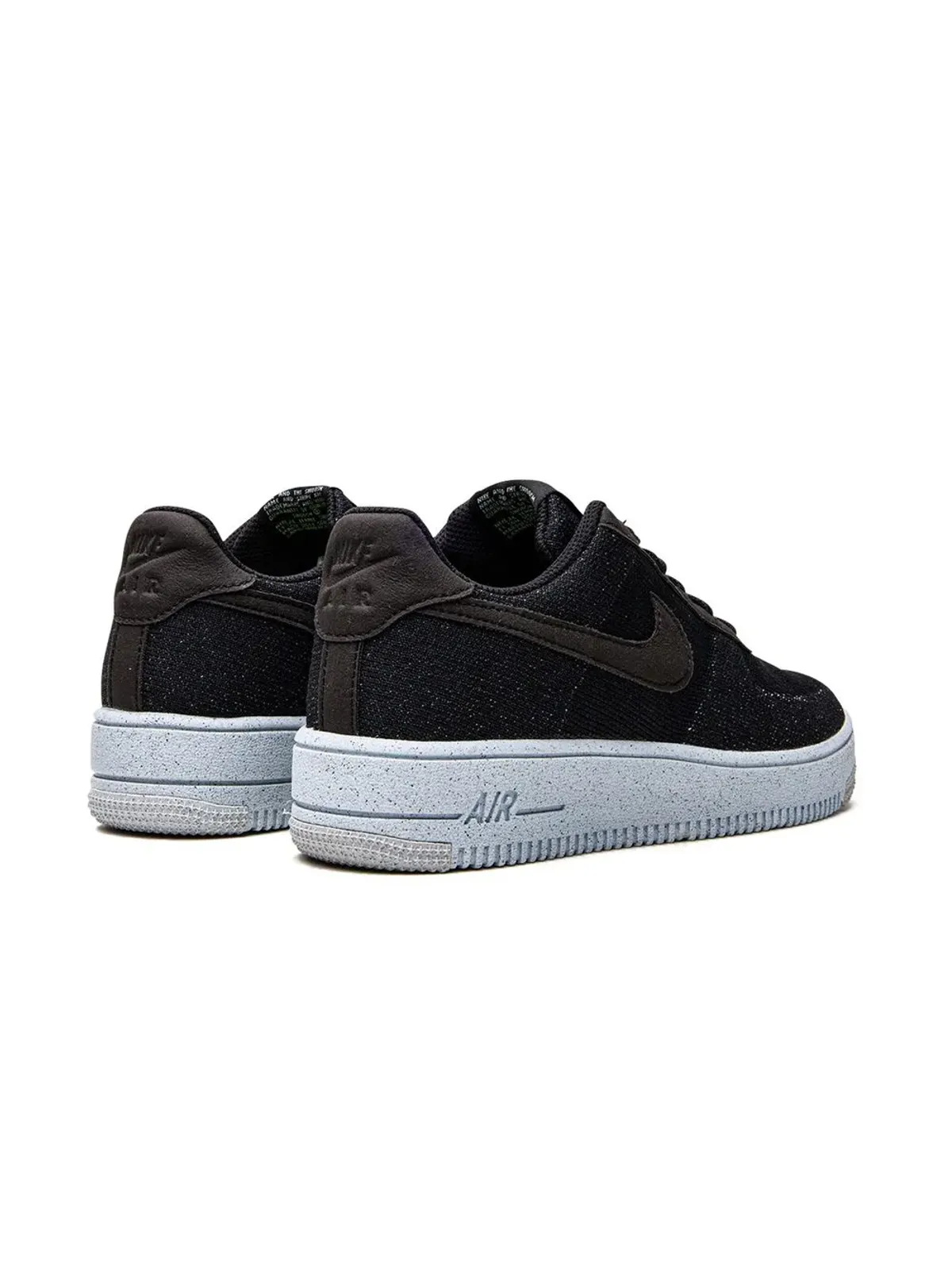 Nike Kids Air Force 1 Crater Flyknit スニーカー ブラック - 画像2