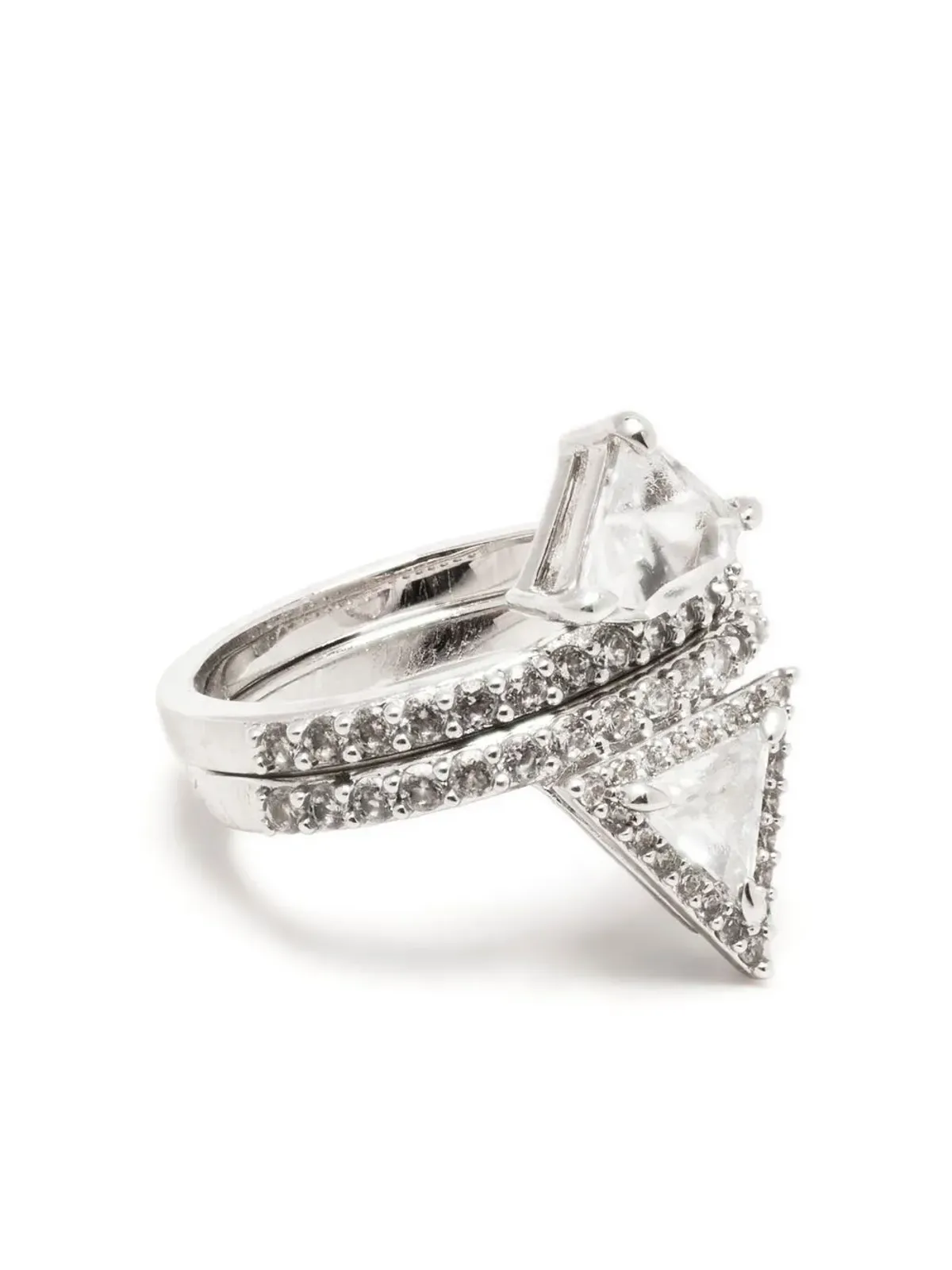 Swarovski オルティックスクリスタルリング シルバー - 画像1