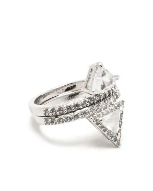 Swarovski オルティックスクリスタルリング シルバー - サムネイル1