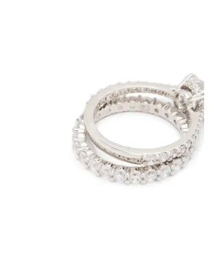 Swarovski Stilla リング（セット）- シルバー - サムネイル3