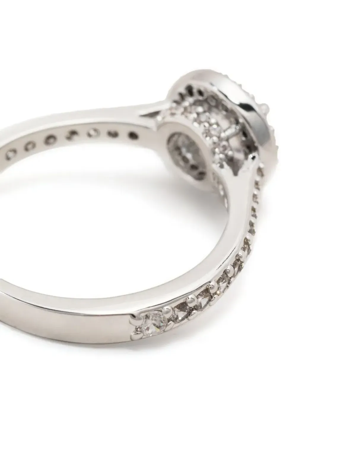 Swarovski Una カクテルリング（シルバー） - 画像3