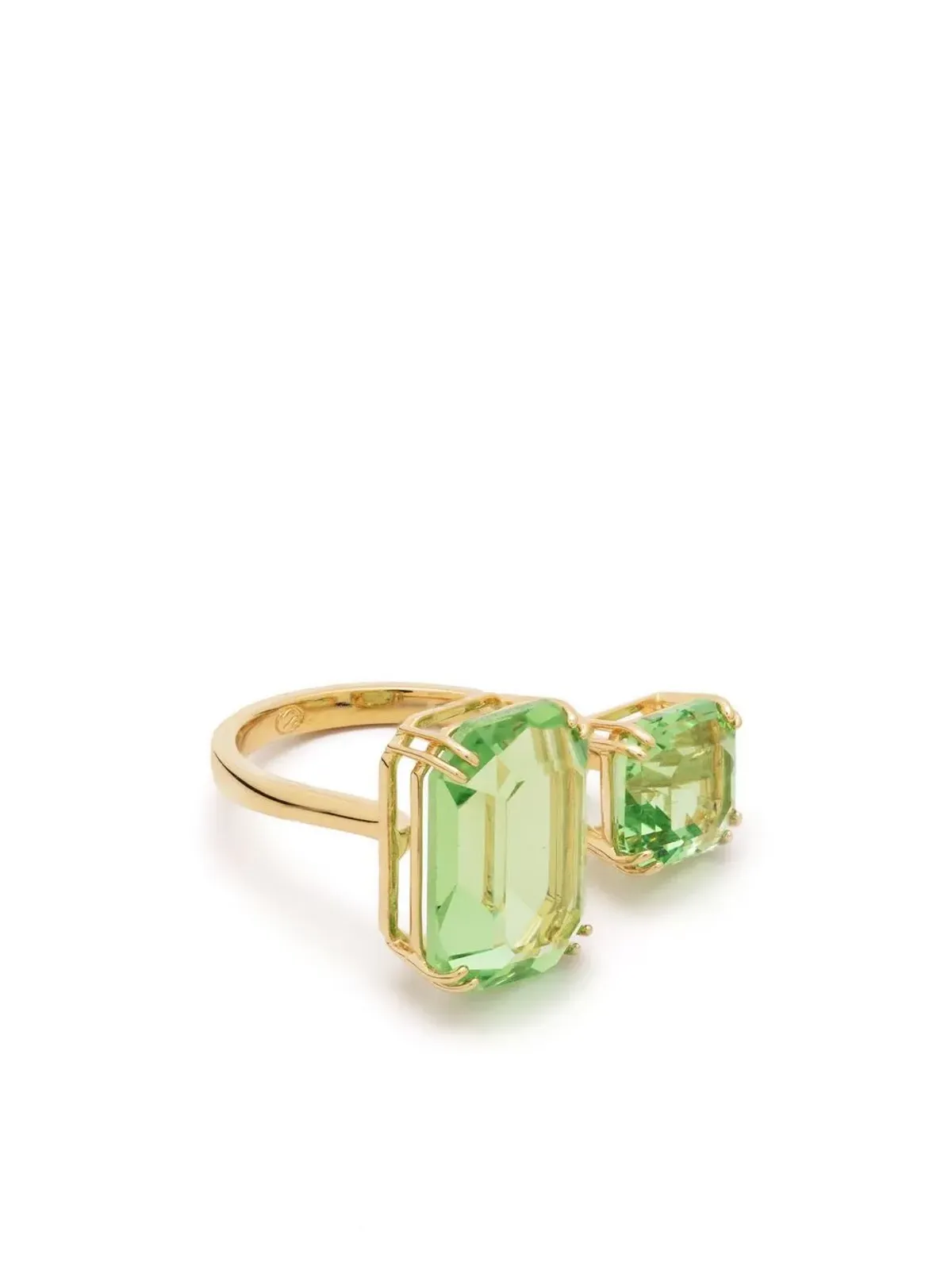 Swarovski Millenia カクテルリング - ゴールド - 画像1