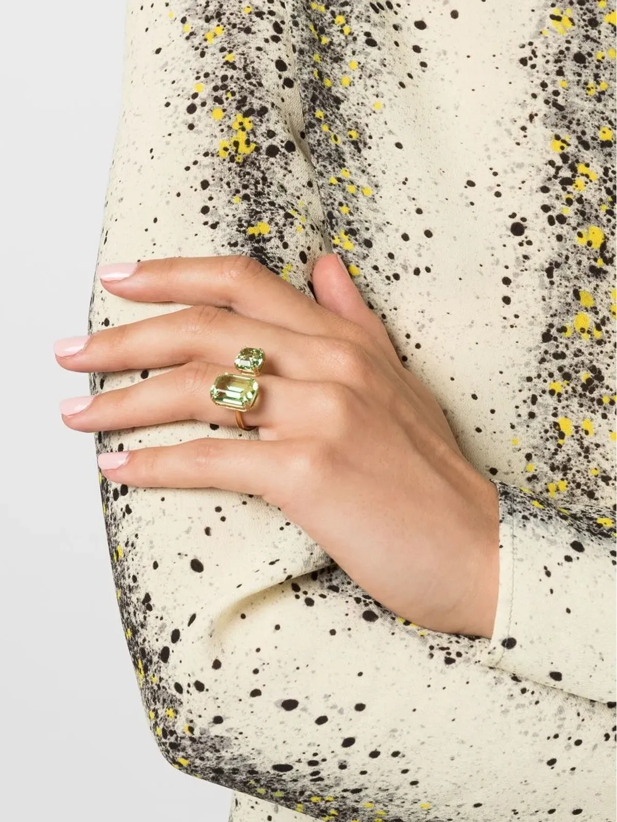 Swarovski Millenia カクテルリング - ゴールド - 画像2