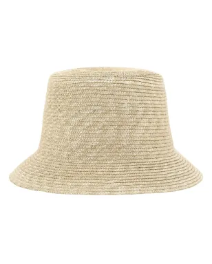 Saint Laurent ロゴプレート付きストローハット - サムネイル1