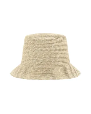 Saint Laurent ロゴプレート付きストローハット - サムネイル2