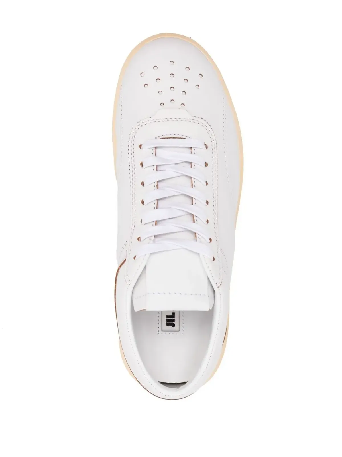 Jil Sander レースアップレザー スニーカー - 画像4