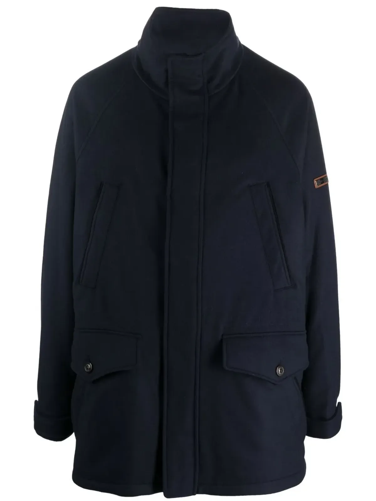 Ralph Lauren Purple Label コットンウール混紡パーカ - 画像1