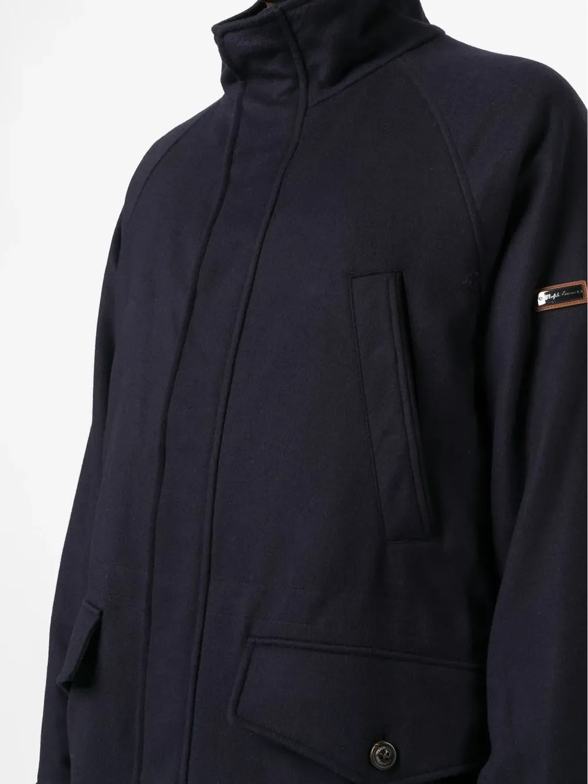 Ralph Lauren Purple Label コットンウール混紡パーカ - 画像5