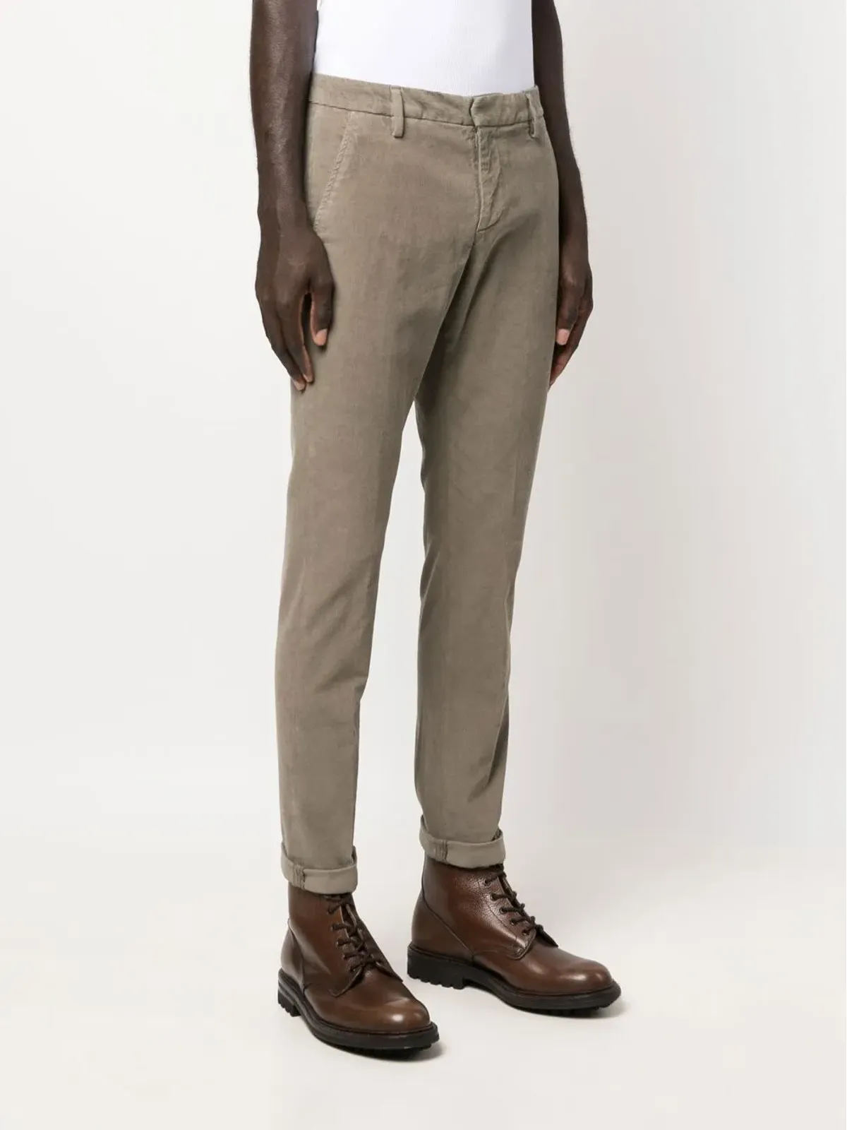 DONDUP Gaubert corduroy trousers - Neutrals - 画像3