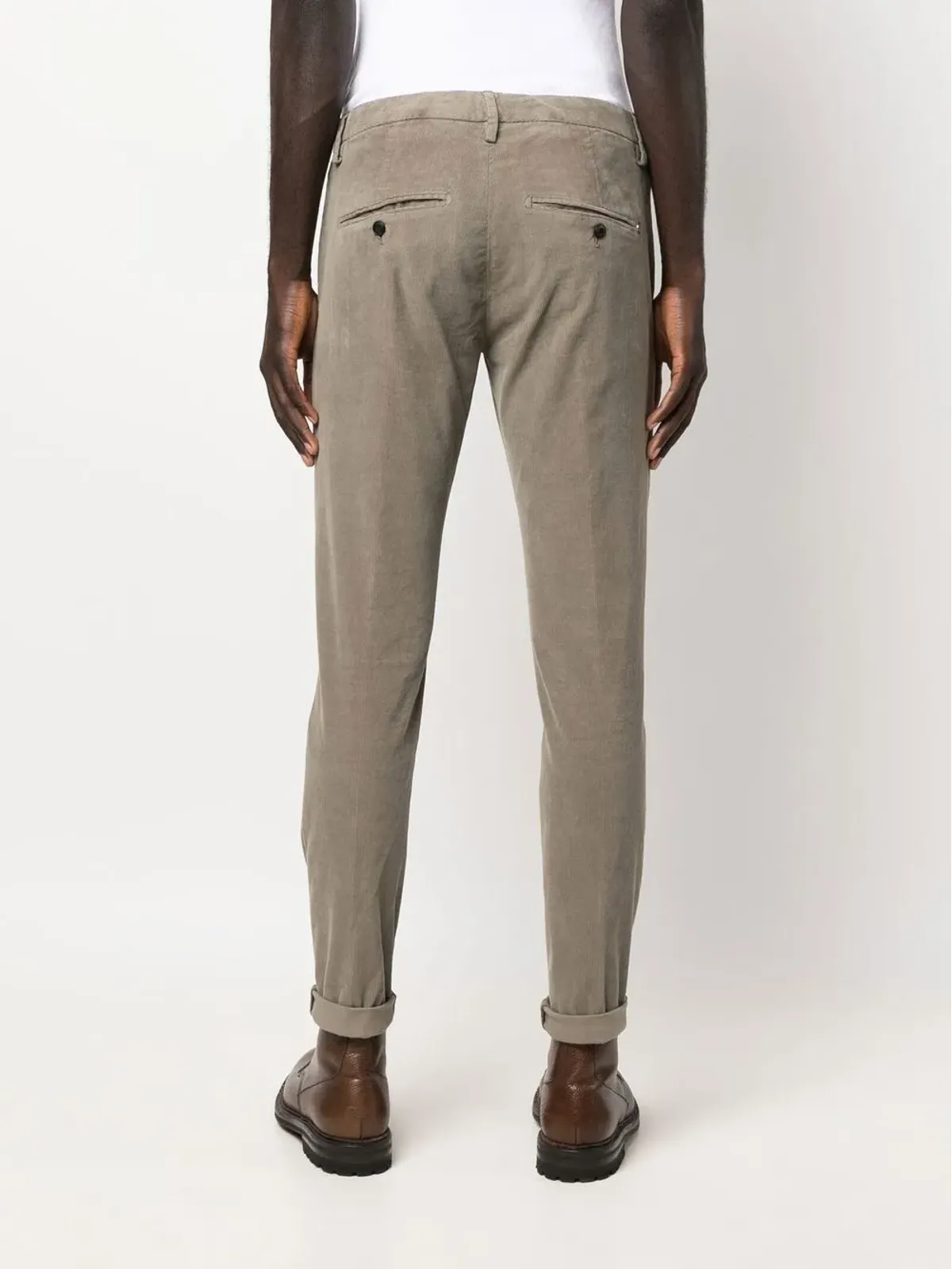 DONDUP Gaubert corduroy trousers - Neutrals - 画像4