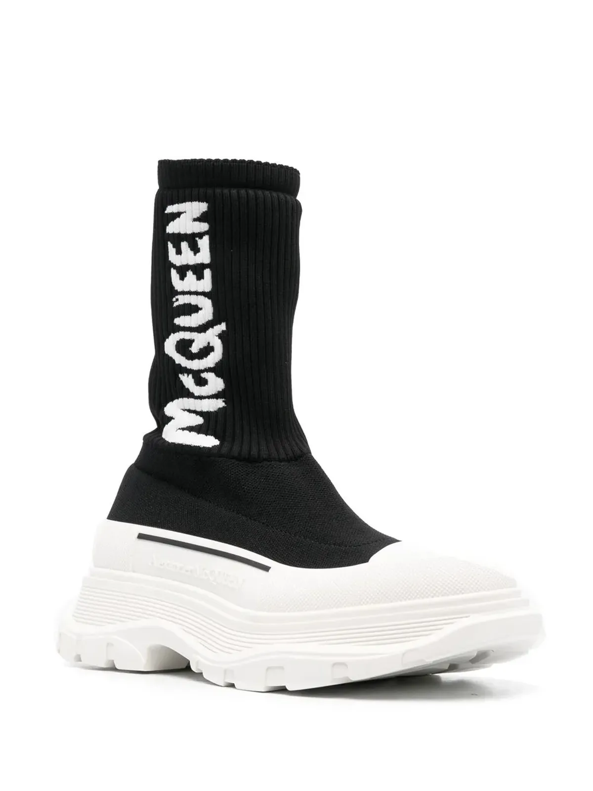 Alexander McQueen トレッドソックブーツ - 画像2