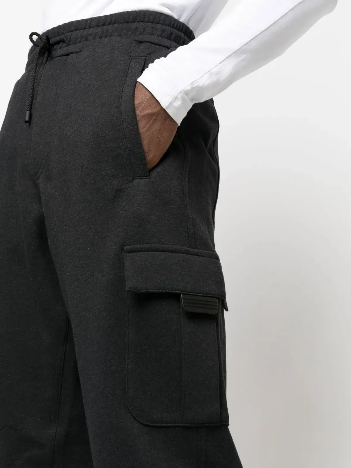 Kiton ロゴパッチ カーゴ トラックパンツ - 画像5