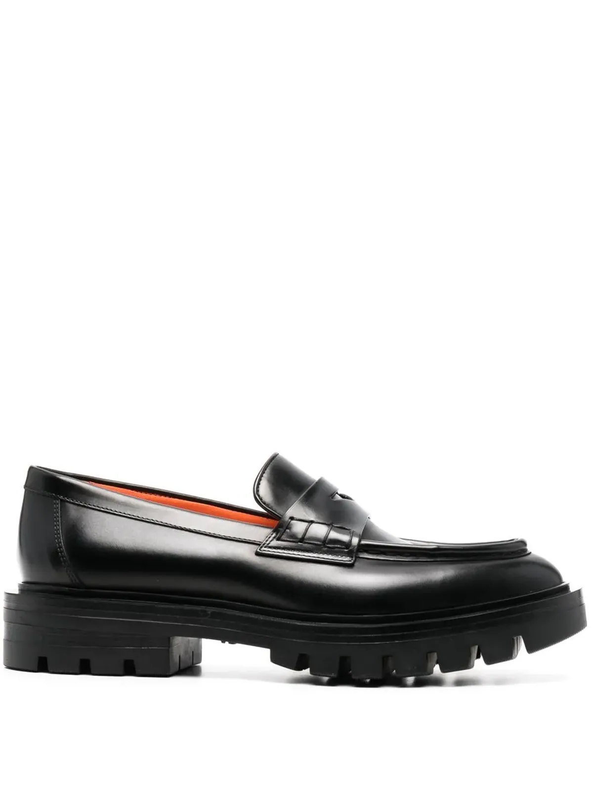 Santoni リジッドラバーソール ローファー - 画像1
