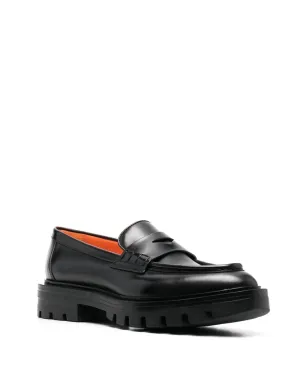 Santoni リジッドラバーソール ローファー - サムネイル2
