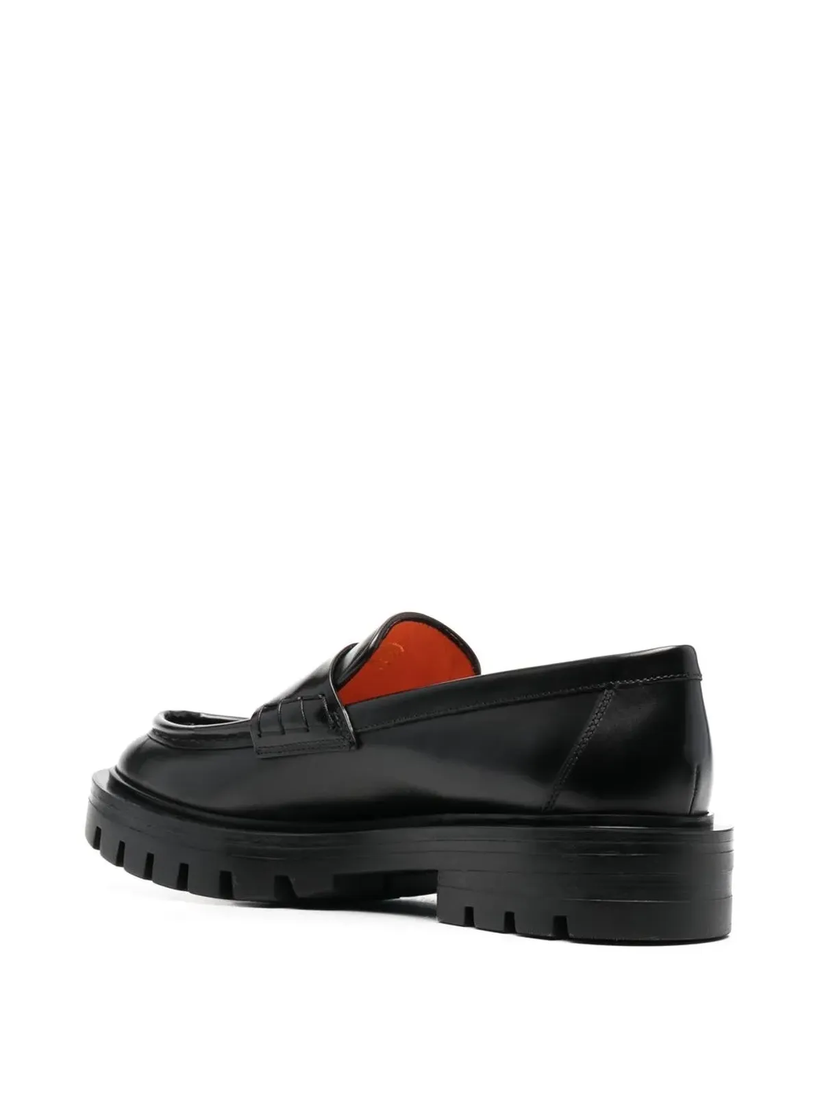 Santoni リジッドラバーソール ローファー - 画像3