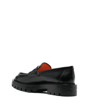 Santoni リジッドラバーソール ローファー - サムネイル3