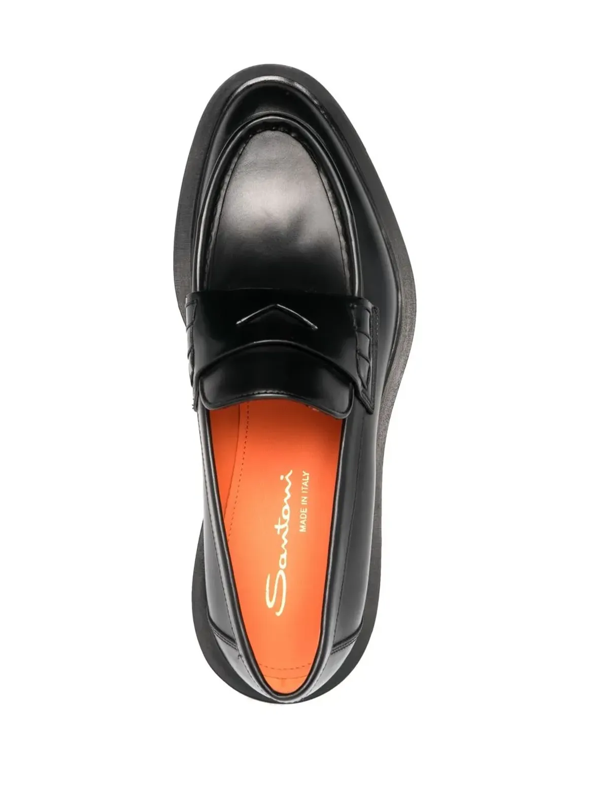 Santoni リジッドラバーソール ローファー - 画像4