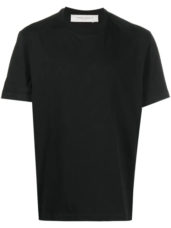 Golden Goose Golden Goose ロールドスリーブTシャツ - ブラックの商品画像