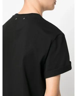 Golden Goose ロールドスリーブTシャツ - ブラック - サムネイル5
