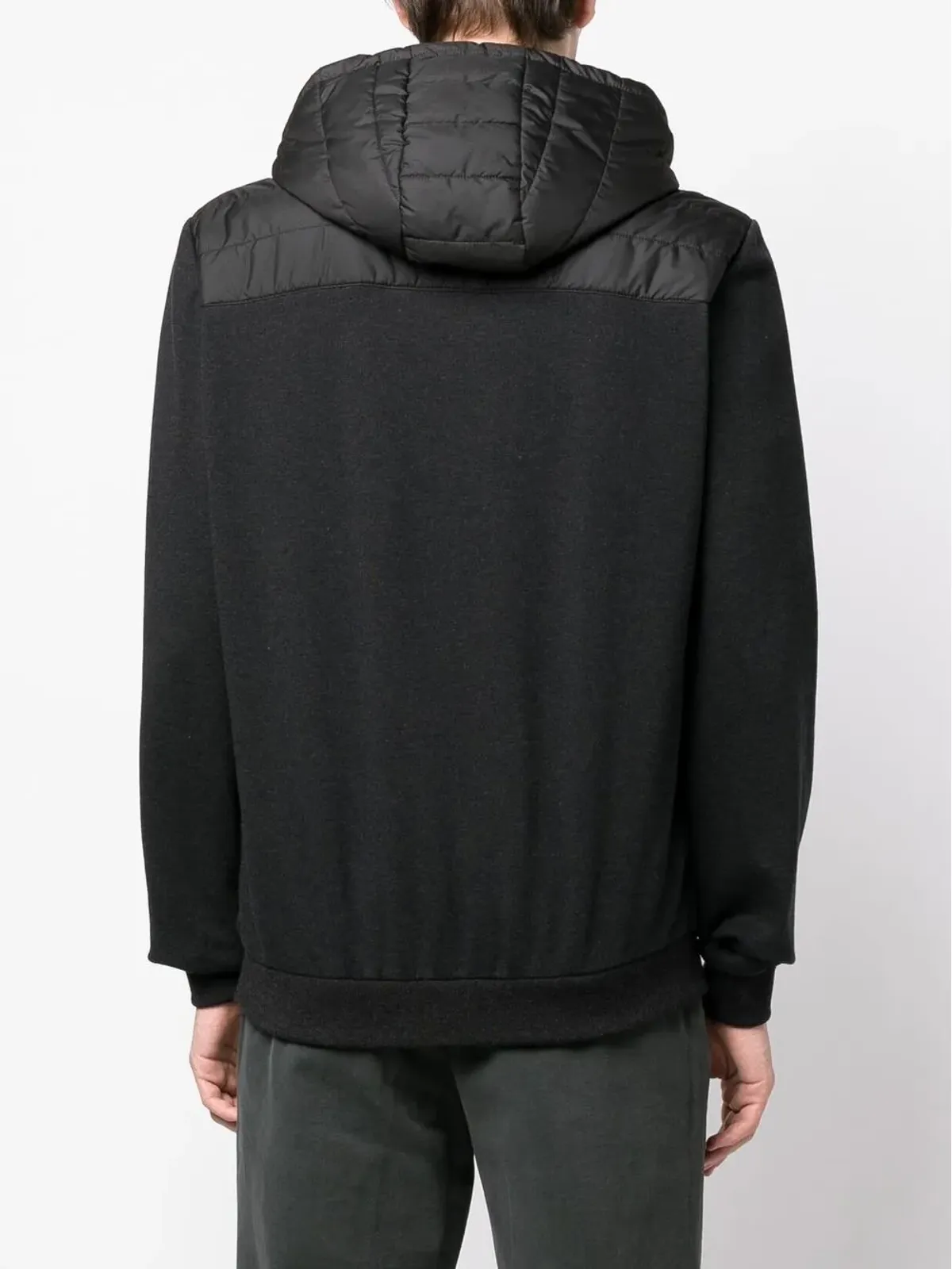 Kiton ジップ付きフードジャケット - ブラック - 画像4