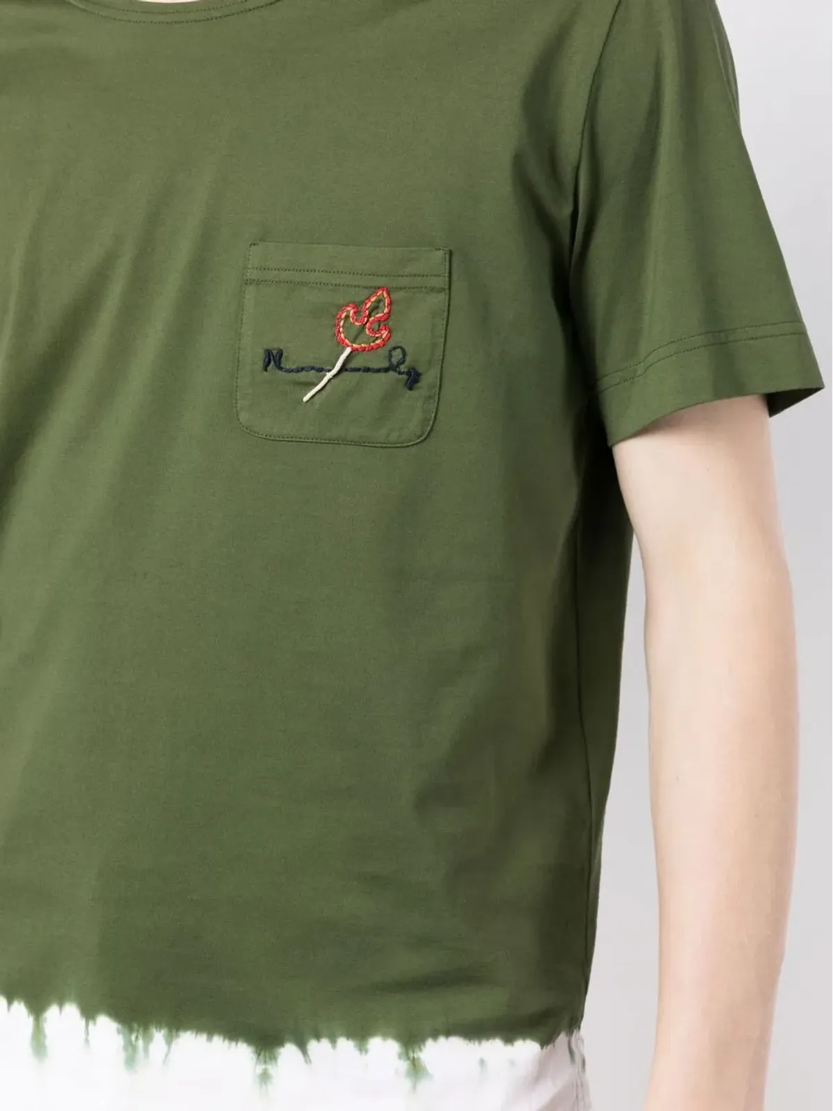 Nick Fouquet ツートーン半袖Tシャツ - 画像5