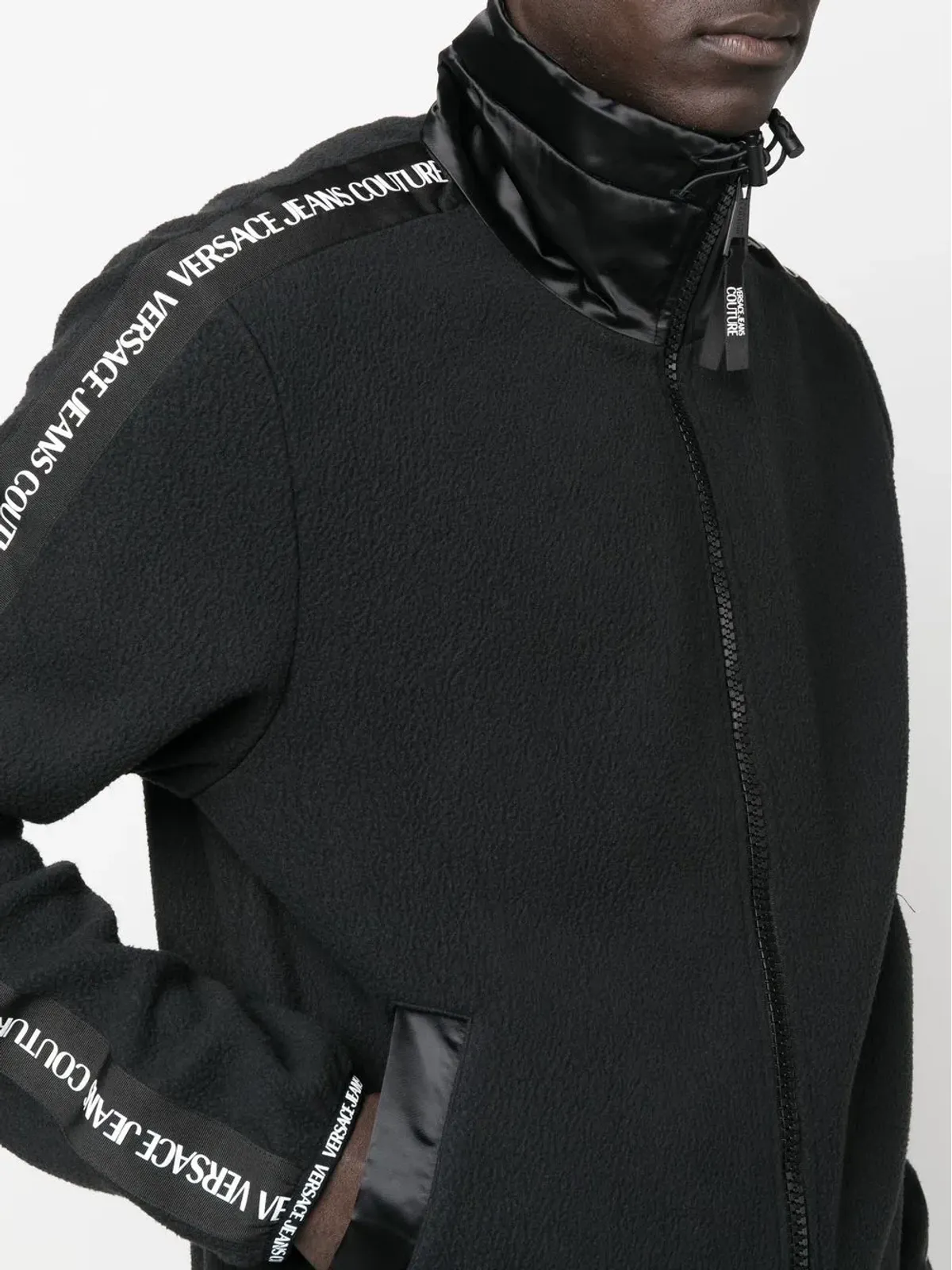 Versace Jeans Couture ロゴプリント トラックジャケット - 画像5