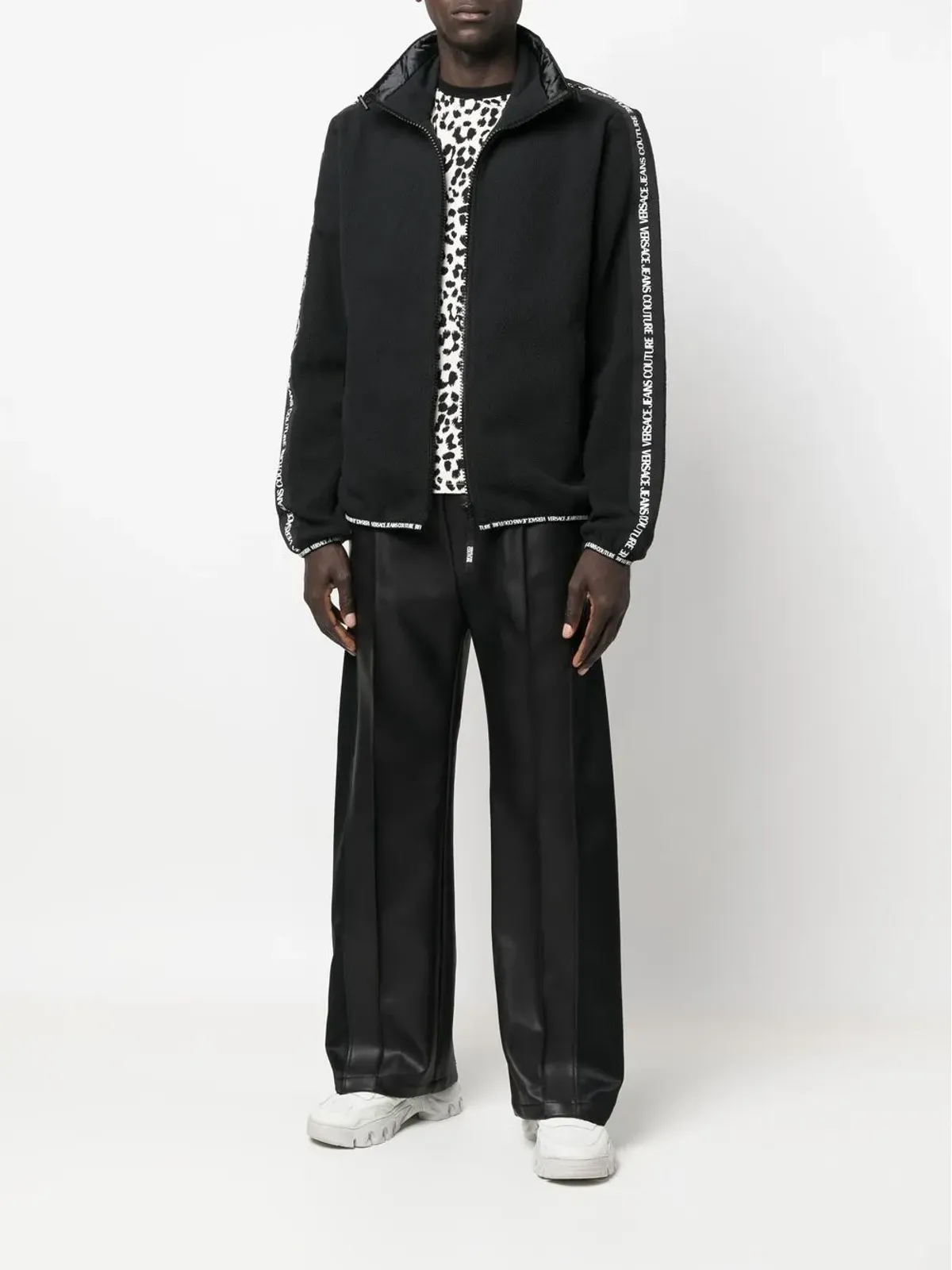 Versace Jeans Couture ロゴプリント トラックジャケット - 画像2