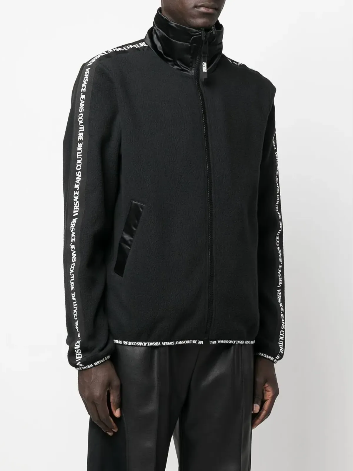 Versace Jeans Couture ロゴプリント トラックジャケット - 画像3